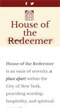 Mobile Screenshot of houseoftheredeemer.org